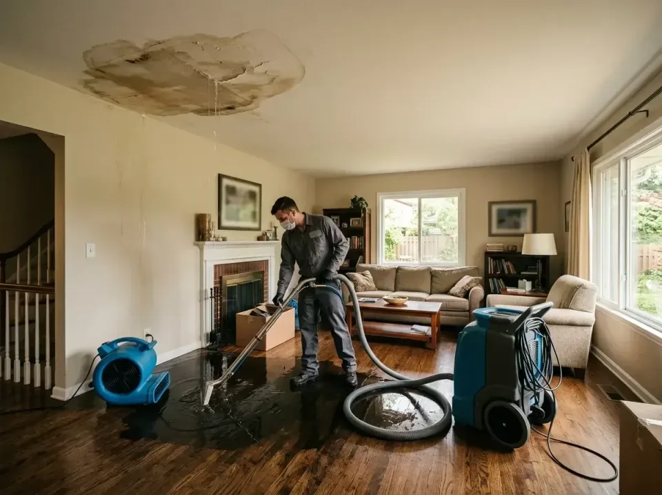 attic-pipe-burst-ceiling-drip-008 — frequently asked questions, Water Damage Restoration & Carpet Care in Roselle, NJ